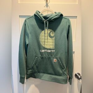 Carhartt Sage Green Pullover Hoodie